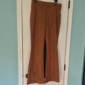 SPANX Brown Boot Cut Pants